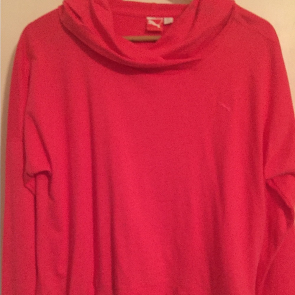 Pink hoodie